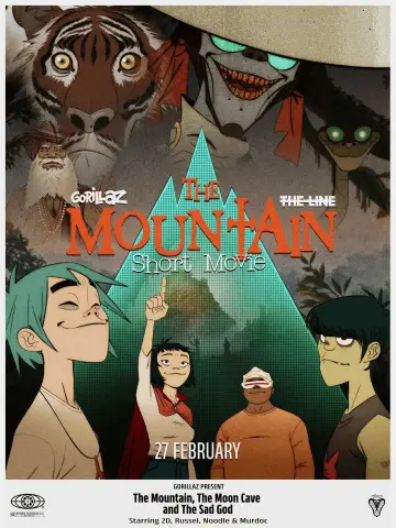 Постер к фильму "Gorillaz Present: The Mountain, The Moon Cave and The Sad God" #812380