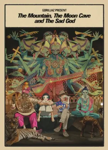 Постер к фильму "Gorillaz Present: The Mountain, The Moon Cave and The Sad God" #812382