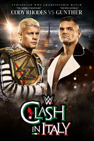 Постер к фильму "WWE Clash in Italy Preshow" #820138