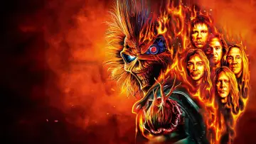Задник к фильму "Iron Maiden: Burning Ambition" #909753