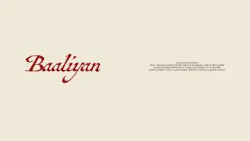 Задник к фильму "Baaliyan" #861262
