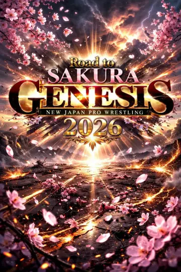 NJPW Road to Sakura Genesis 2026 - Day 1 постер