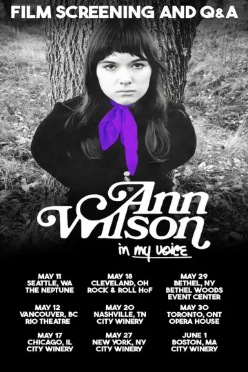 Постер к фильму "Ann Wilson – In My Voice" #825583