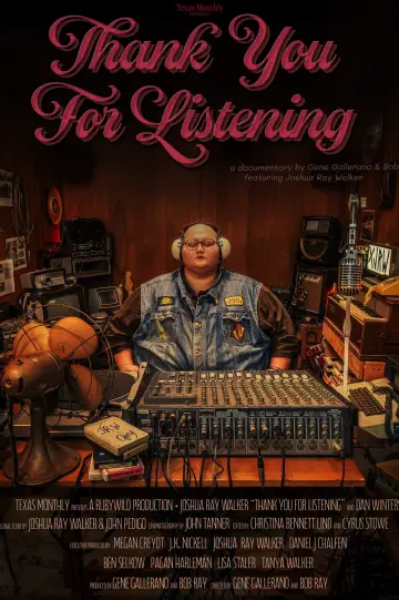 Постер к фильму "Thank You For Listening" #1757306