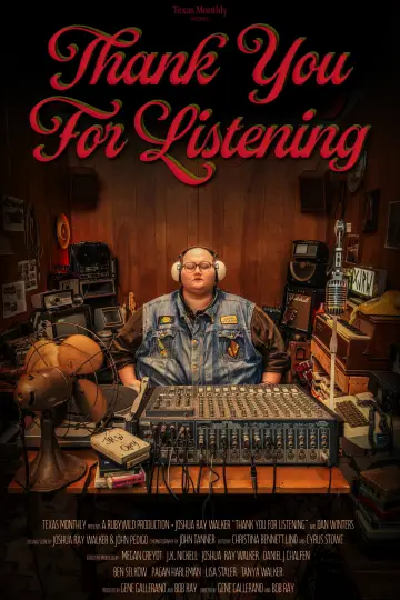 Постер к фильму "Thank You For Listening" #1757308