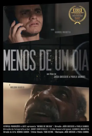 Menos de um Dia постер