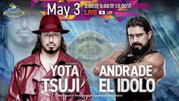 Задник к фильму "NJPW Wrestling Dontaku 2026 - Day 1" #1142979