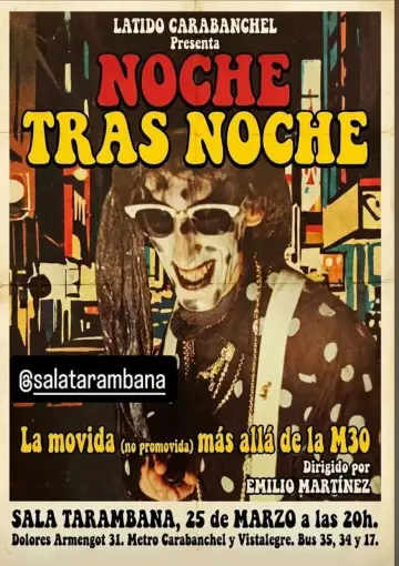 Постер к фильму "Noche Tras Noche" #795266