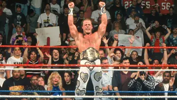 Задник к фильму "The Heartbreak Kid: Becoming Shawn Michaels" #850770