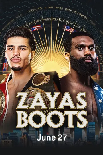 Постер к фильму "Xander Zayas vs. Jaron Ennis" #977722