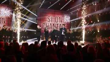 Задник к фильму "La fête de la chanson française - 20 ans d