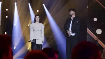 Задник к фильму "La fête de la chanson française - 20 ans d