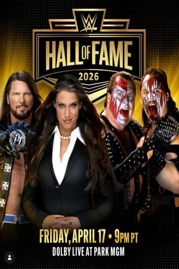 WWE Hall Of Fame 2026 постер