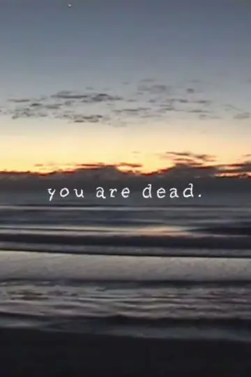 you are dead. постер