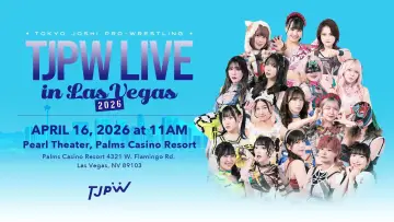 Задник к фильму "TJPW Live in Las Vegas 2026" #857593