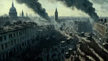 Задник к фильму "La Guerre des mondes, quand Mars attaque" #1201902