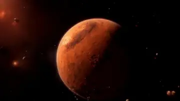 Задник к фильму "La Guerre des mondes, quand Mars attaque" #1201903