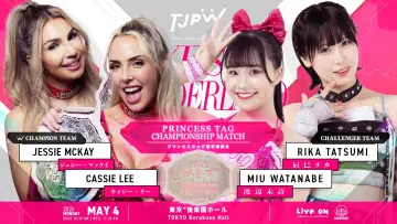 Задник к фильму "TJPW YES！ WONDERLAND 