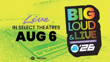 Задник к фильму "DCI 2026: Big, Loud and Live" #1144113