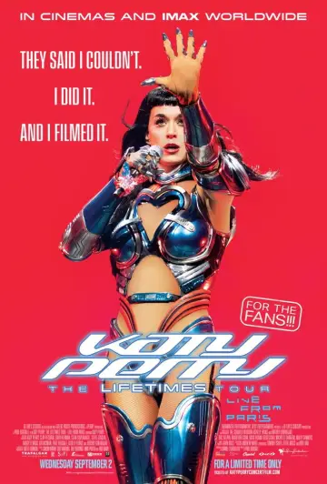 Постер к фильму "Katy Perry: The Lifetimes Tour - Live from Paris" #1186872