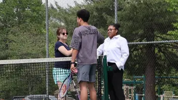 Задник к фильму "Tennis Anyone" #824356