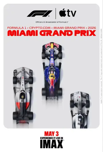 Crypto Miami Grand Prix 2026 постер