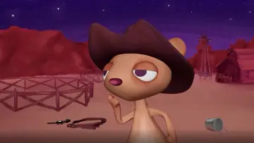 Задник к фильму "The Adventures of Slinger the Cowboy Rat" #821684