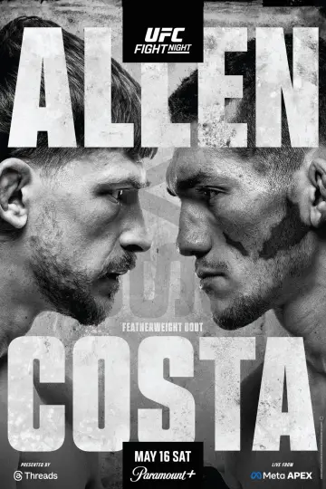 Постер к фильму "UFC Fight Night 276: Аллен vs. Коста" #915673