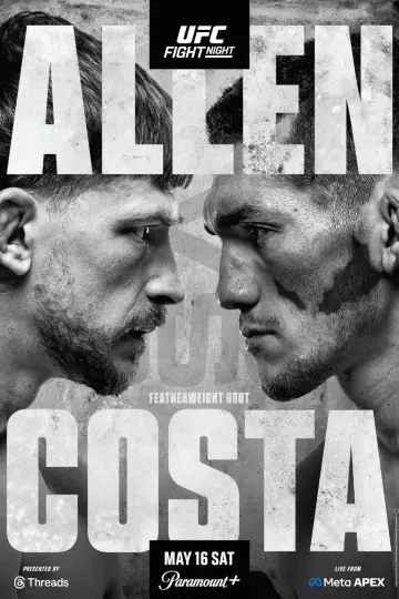 Постер к фильму "UFC Fight Night 276: Аллен vs. Коста" #915674