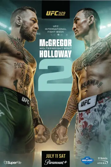 Постер к фильму "UFC 329: Макгрегор vs. Холлоуэй 2" #931368