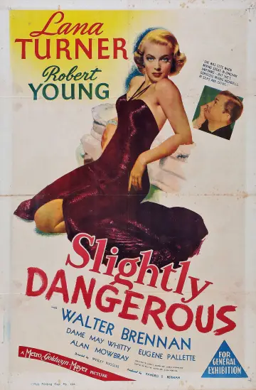 Постер к фильму "Slightly Dangerous" #1136921