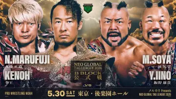 Задник к фильму "メルカリPresents NEO GLOBAL TAG LEAGUE 2026" #945624