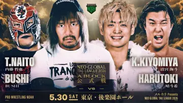 Задник к фильму "メルカリPresents NEO GLOBAL TAG LEAGUE 2026" #945625