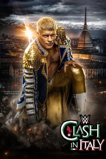 Постер к фильму "WWE Clash in Italy" #842094