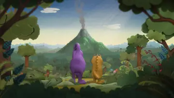 Задник к фильму "Kiri and Lou Go Raaa!" #1575534