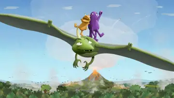 Задник к фильму "Kiri and Lou Go Raaa!" #912047