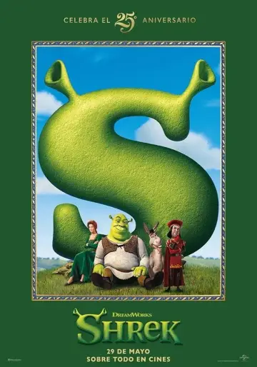 Shrek 25 Aniversario постер