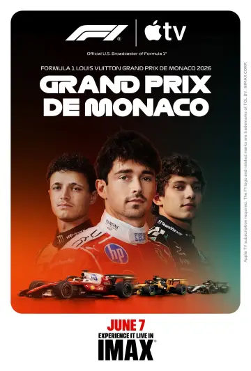 Постер к фильму "FIA Formula One: Monaco Grand Prix Live in IMAX" #920152