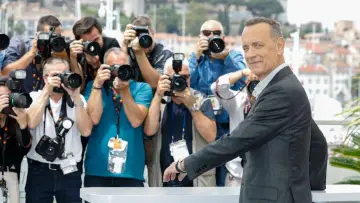 Задник к фильму "Tom Hanks, un héroe corriente" #920221