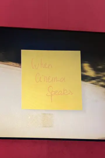 WHEN CINEMA SPEAKS... постер
