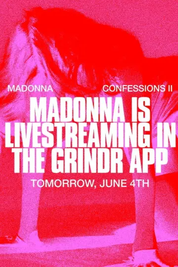 Grindr Presents: Madonna LIVE in New York постер