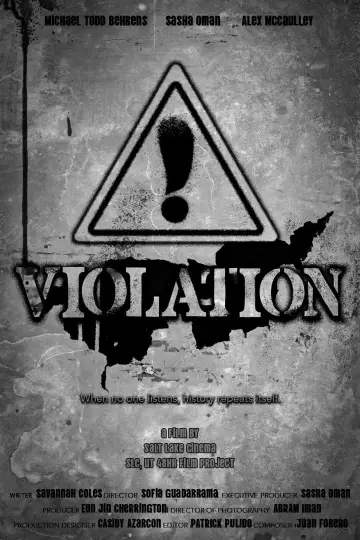 Постер к фильму "VIOLATION" #917405