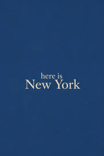 Here is New York постер