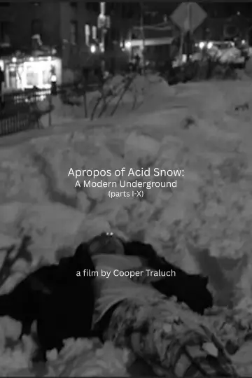 Apropos of Acid Snow: A Modern Underground постер