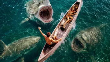 Задник к фильму "Shark Frenzy" #1643870