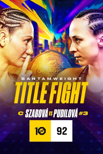 OKTAGON 92: Szabová vs. Pudilová постер