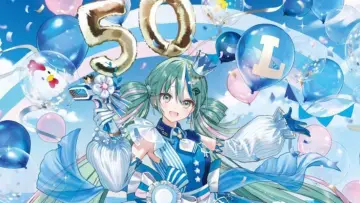 Задник к фильму "初音ミク LAWSON 50th Anniversary Special LIVE" #917349