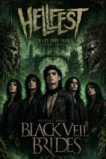 Постер к фильму "Black Veil Brides - Hellfest 2026" #1572634