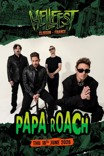 Постер к фильму "Papa Roach - Hellfest 2026" #1143741