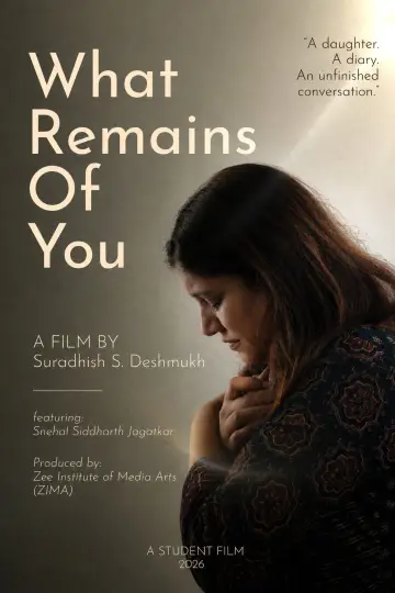 Постер к фильму "What Remains of You" #930188